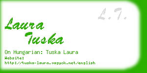 laura tuska business card